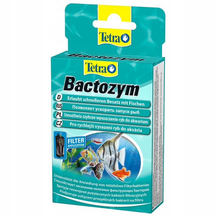 Tetra Bactozym Enzymy dla bakterii 10 kapsułek