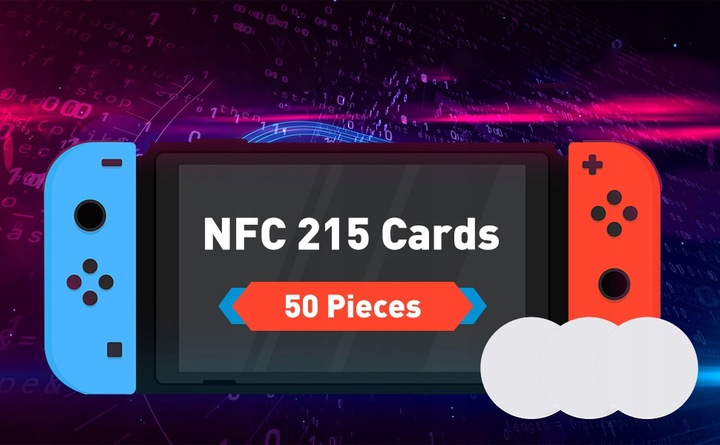 ZNACZNIK KART NFC PUSTE ZNACZNIK TAGI Z CHIPAMI NFC MONETY KARTA NFC 50 SZT