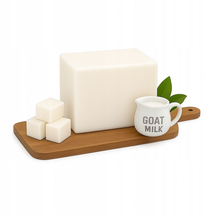 Baza Mydlana Kozie Mleko Własne Mydło z Kozim Mlekiem Mydlarnia 1kg