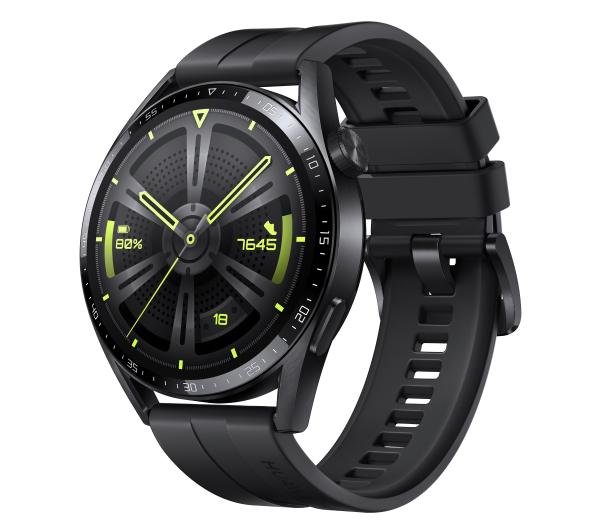 Smartwatch Huawei Watch GT 3 46mm AMOLED Bluetooth 5.2 czarny