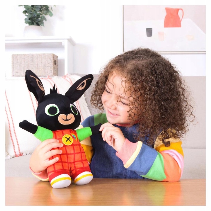 Króliczek BING 30cm - pluszak MÓWI I ŚPIEWA PO POLSKU - baw się i ucz!