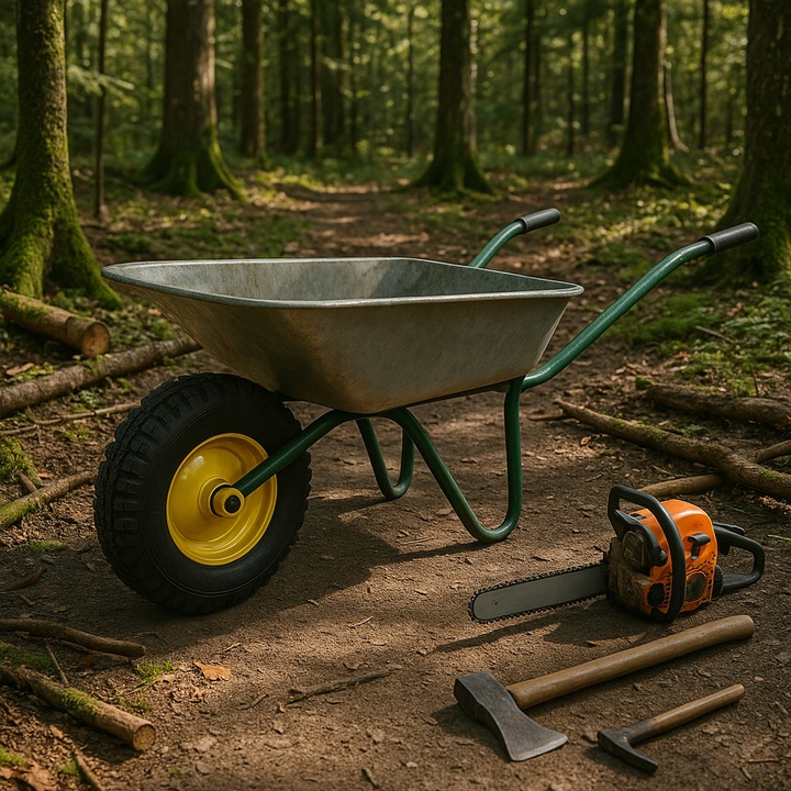 KOŁO KÓŁKO DO TACZKI WÓZKA 2PR 260x85mm 3.00-4 Z DĘTKĄ POMPOWANE MOCNE