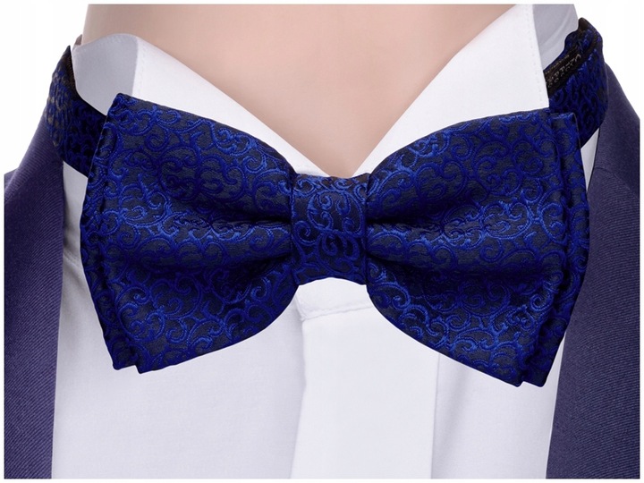 MUSZKA + PUDEŁKO Żakardowa Mucha Męska do Koszuli z Mikrofibry GREG