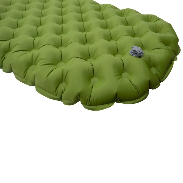 Mata Turystyczna Dmuchany Materac Łóżko Do Spania 200x60 Gruby 10 cm