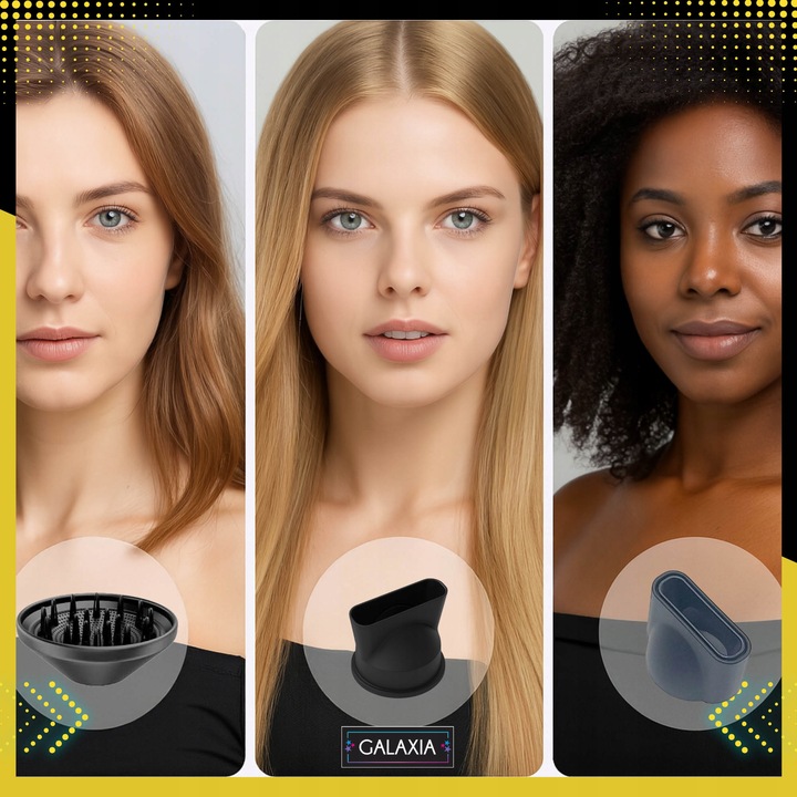 SUSZARKA DO WŁOSÓW Z JONIZACJĄ DYFUZOREM Jonizacja PROFESJONALNA MOCNA