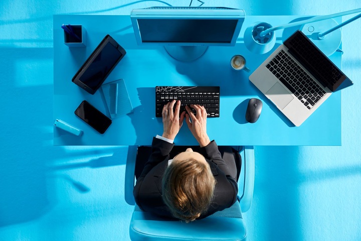 Klawiatura Myszka Zestaw Bezprzewodowy RAPOO czarny 8000M