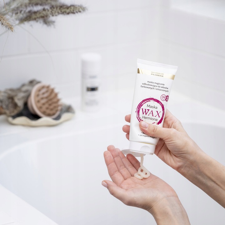 Maska do włosów mocno zniszczonych przeciw wypdaniu Hermiona Wax 200ml