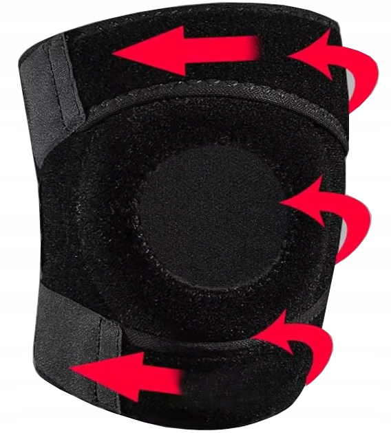 STABILIZATOR KOLANA stawu kolanowego RZEPKI ORTEZA OPASKA NA KOLANO