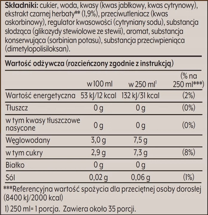 SodaStream Lipton Ice Tea Peach 440ml