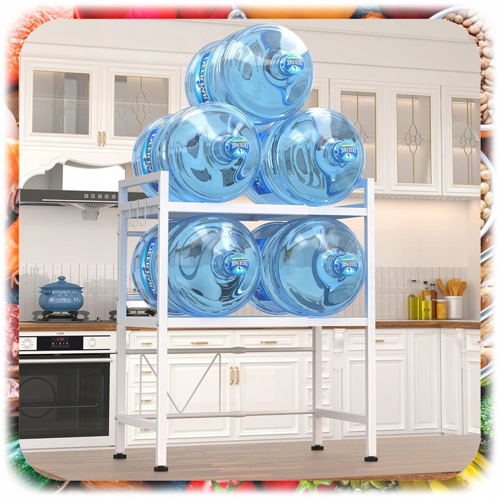 PÓŁKA NA MIKROFALÓWKĘ STOJAK REGAŁ KUCHENNY PRZYPRAWY REGULOWANA