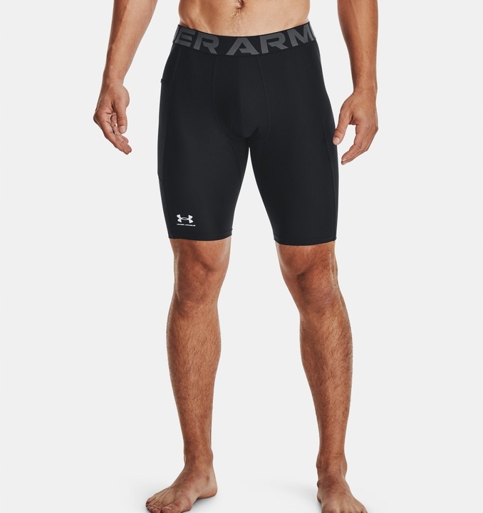 UNDER ARMOUR Spodenki kompresyjne HG Armor Lng Shorts-BLK