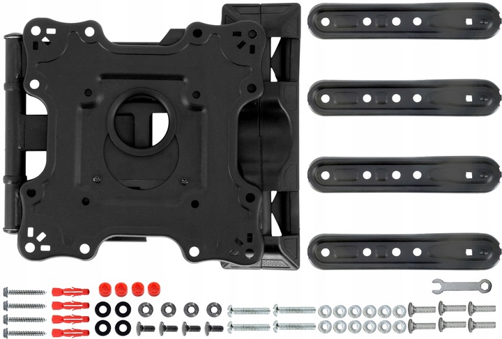 UCHWYT DO TELEWIZORA TV 32-55" WIESZAK REGULOWANY ŚCIENNY + CZĘŚCI