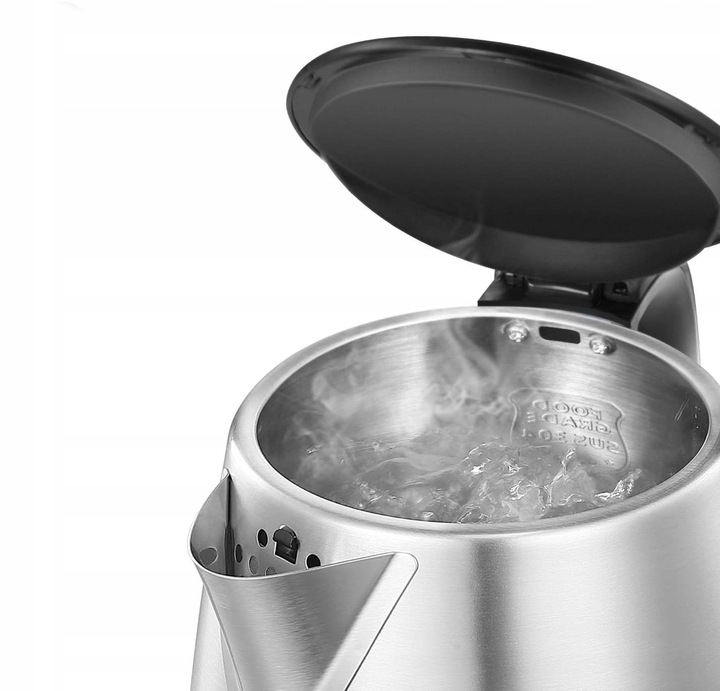 CZAJNIK ELEKTRYCZNY BEZPRZEWODOWY METALOWY OBROTOWY 1.8L FAST RIWALL