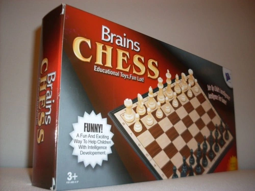 SZACHY i WARCABY magnetyczne DUŻE 30x30 DREWO