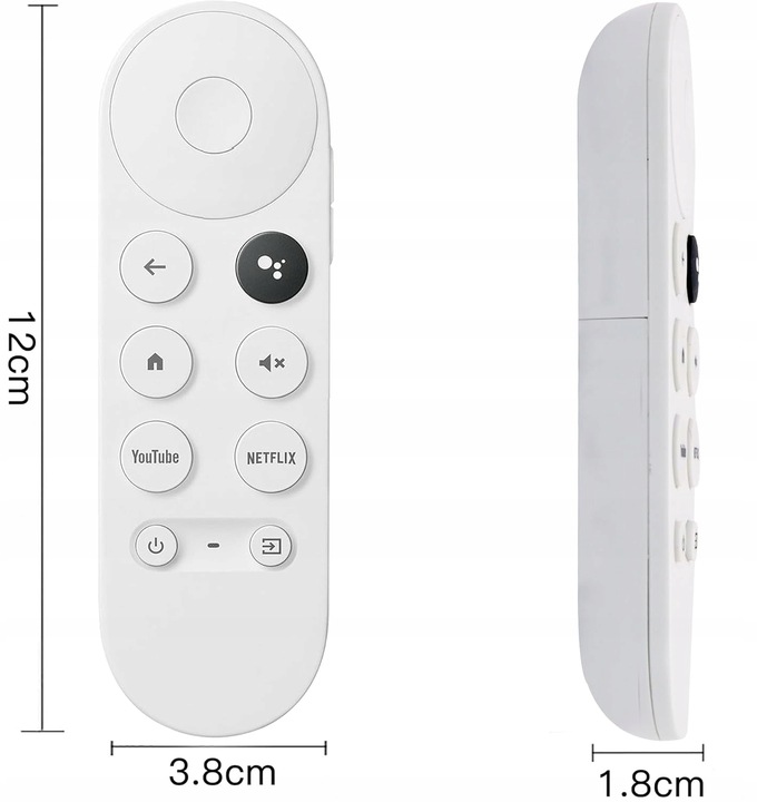PILOT GOOGLE TV 4K CHROMECAST ASYSTENT GOOGLE YOUTUBE NETFLIX