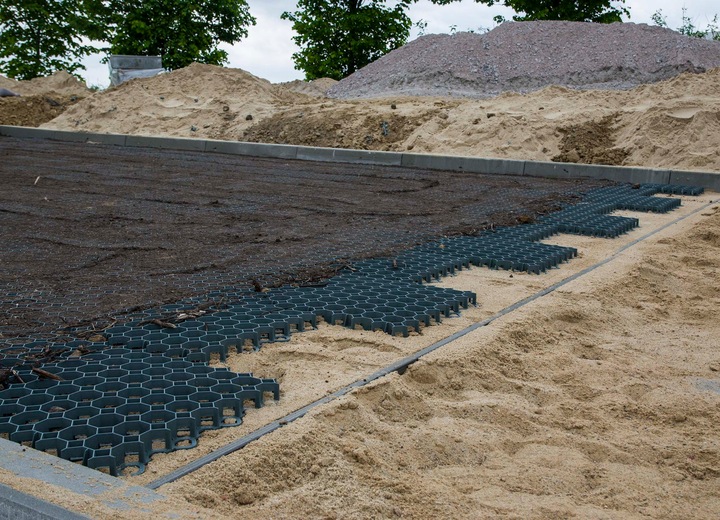 GEOKRATA Kratka Drogowa Parking Trawnikowa PŁYTA AŻUROWA Stella Green