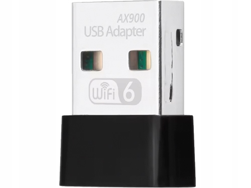 AX900 ADAPTER KARTA SIECIOWA WiFi6 Wi-Fi NA USB 900Mbps 5.8GHz NANO WPA3