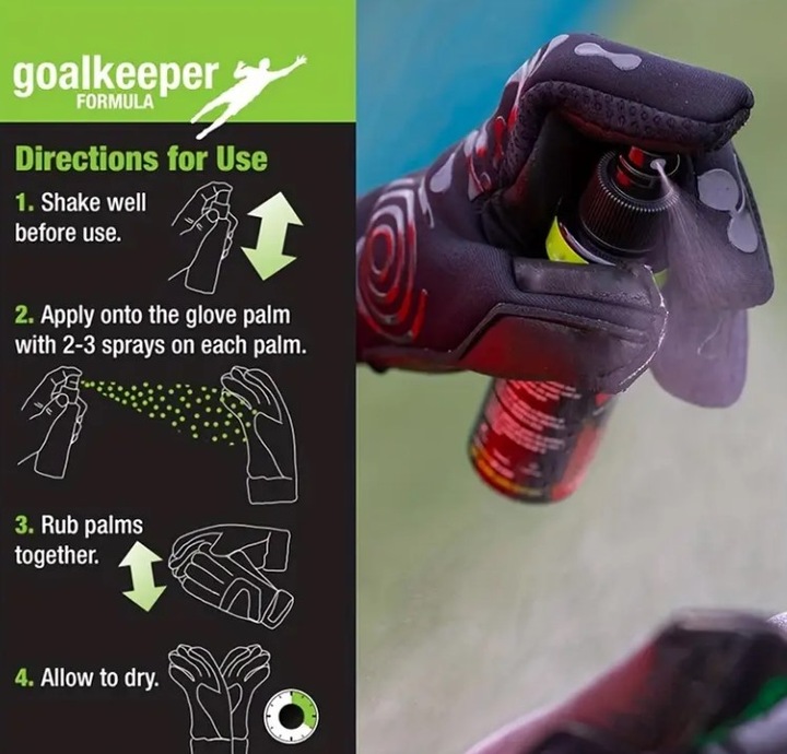 NAJLEPSZY KLEJ 30ml do Rękawic Bramkarskich w sprayu ORYGINAŁ REAL 30