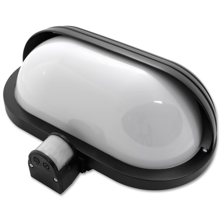 Lampa kinkiet ogrodowy z czujnikiem zewnętrzna LED