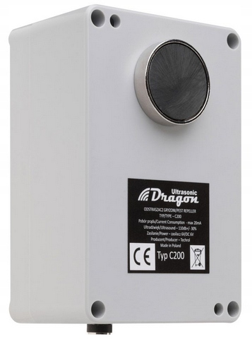 ODSTRASZACZ KUN MYSZY SZCZURÓW GRYZONI PODWÓJNY DO DOMU I OGRODU 2000