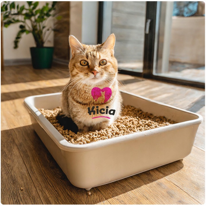 ŻWIREK DREWNIANY PELLET PODŁOŻE DO KUWETA KLATKA DLA KOTA KRÓLIKA 10KG