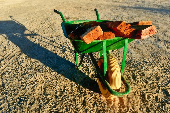 KOŁO KÓŁKO DO TACZKI TACZEK PEŁNE 4.00-8 400-8 400x8 BEZDĘTKOWE PEŁNE