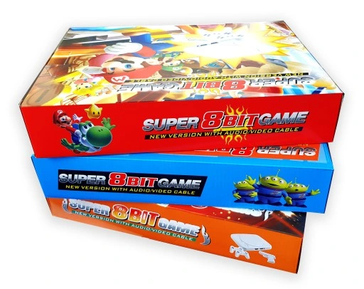 KONSOLA DO GIER 8-BITOWA KLASYCZNA TELEWIZYJNA TV W STYLU RETRO SUPER GAME