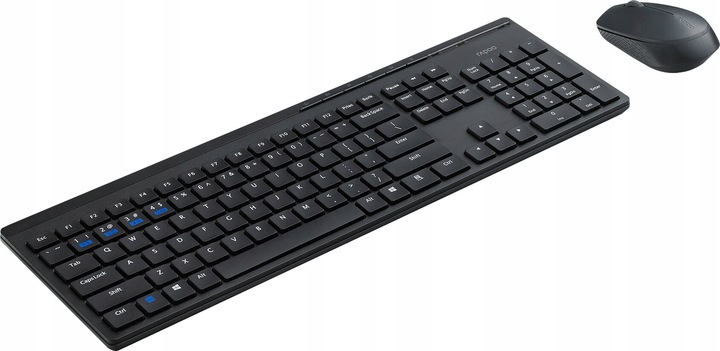 Klawiatura myszka zestaw bezprzewodowy RAPOO 8110M czarny