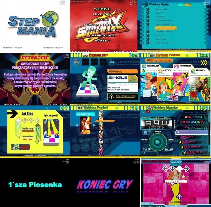 MATA TANECZENA DO TAŃCA PC USB DLA DZIECI GRY MATA