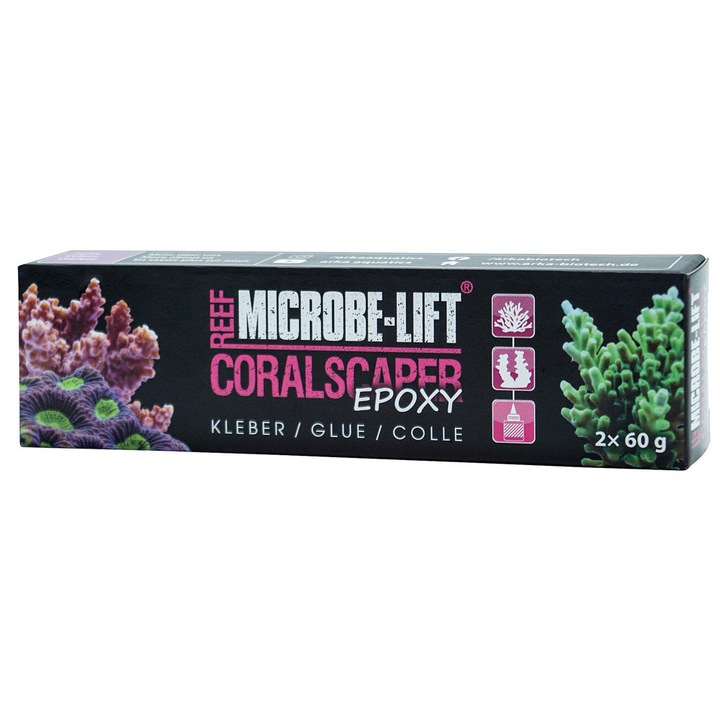Coralscaper EPOXY 2x60g Klej Microbe-Lift
