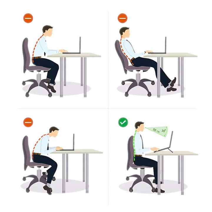 MOZOS ALUMINIOWA PODSTAWKA DO LAPTOPA STOJAK STOLIK UCHWYT POD KOMPUTER