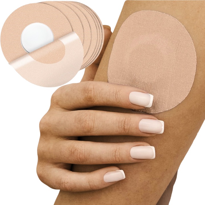 PLASTRY OCHRONNE NA SENSOR FREESTYLE OKRĄGŁE LIBRE WYTRZYMAŁE 10 szt