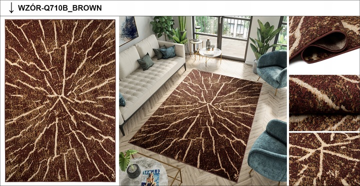 DYWAN 180x250 BCF LUXURY MIĘKKI NOWOCZESNE WZORY