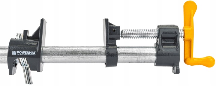 4x ŚCISK STOLARSKI RUROWY ZACISK BEZKOŃCOWY 3/4" METALOWY ZESTAW 4