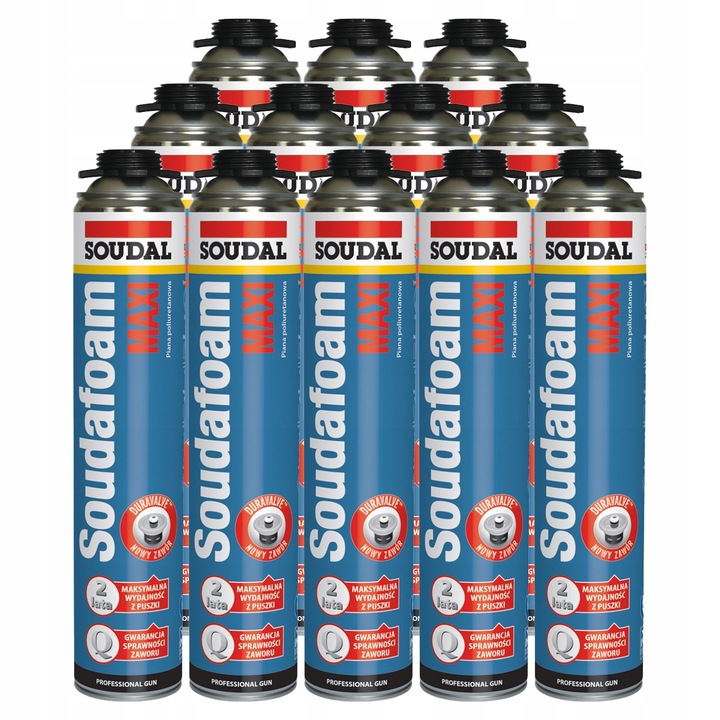 Piana montażowa Soudal 870 ml MAXI