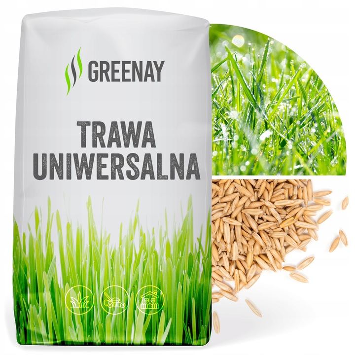 Trawa UNIWERSALNA nasiona trawy SAMOZAGĘSZCZAJĄCA odporna na DEPTANIE 25kg