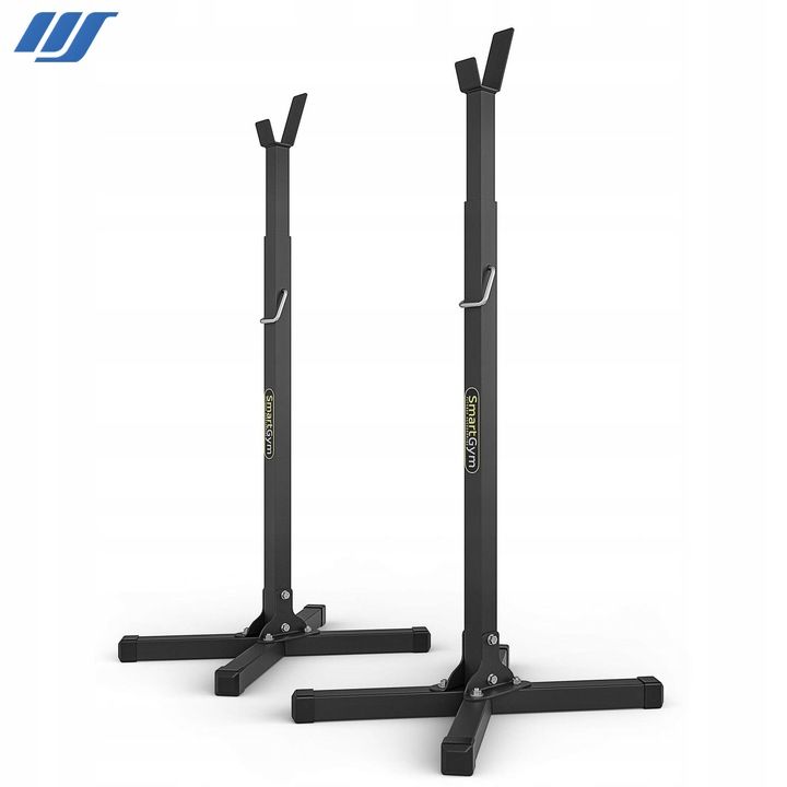 Stojaki pod sztangę regulowane do ćwiczeń siłownia asekuracja SmartGym