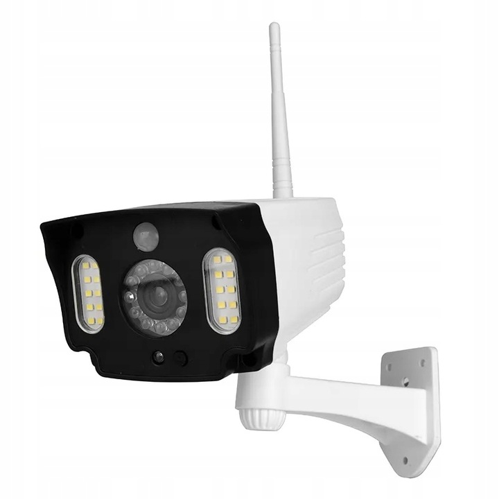 LAMPA SOLARNA ATRAPA KAMERY 2W1 CZUJNIK RUCHU 20W