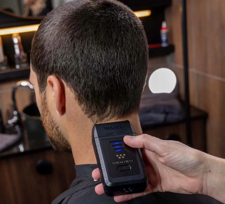 Profesjonalna Golarka męska do brody włosy Foliowa Wahl Vanish Super