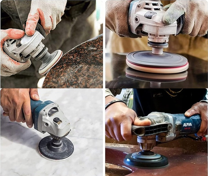 TARCZE ZESTAW DO CIĘCIA I SZLIFOWANIA GRESU PŁYTEK CERAMIKI SPIEKU