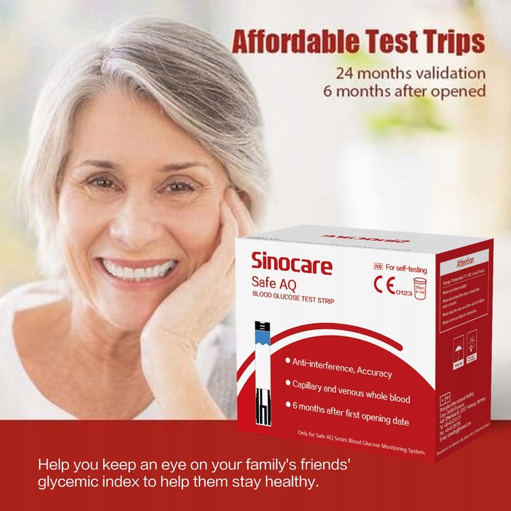 AQ SMART/VOICE 50szt paski do badań szczepionki we krwi (bez monitora)