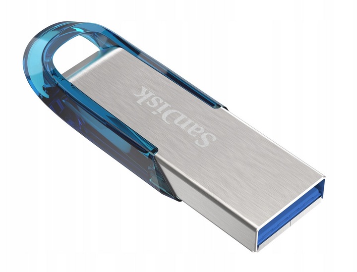 SanDisk PENDRIVE ULTRA FLAIR USB 3.0 64 GB 150MB/s NIEBIESKI