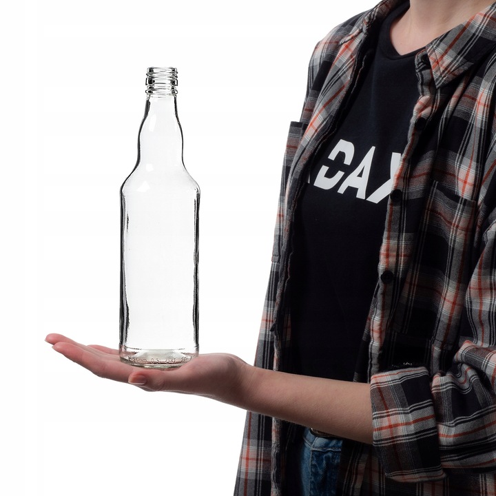 10 SZT BUTELKI MONOPOLOWE 500ML 0,5L Z ZAKRĘTKĄ NA BIMBER WÓDKĘ NALEWKI SOK