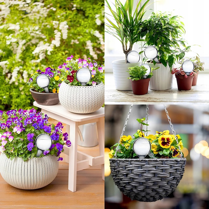 10x KULE NAWADNIAJĄCE DO KWIATÓW ROŚLIN AUTOMATYCZNY DOZOWNIK WODY