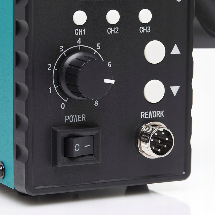 SPAWARKA PLASTIKU Stacja lutownicza gorące powietrze Techrebal 858D