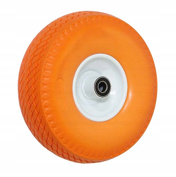 KOŁO wózka 4.10 3.50-4 350-4 350x4 PEŁNE PU fi 16
