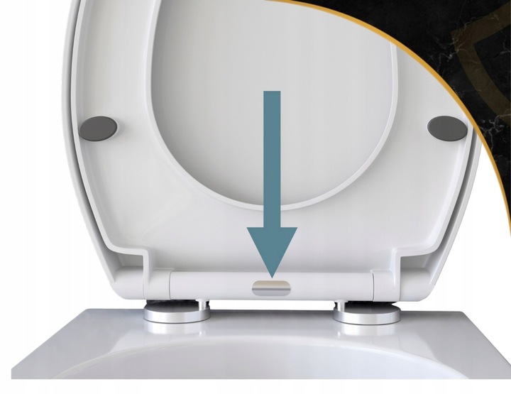 Deska WC sedesowa toaletowa klozetowa WC UNIWERSALNA Wolnoopadająca