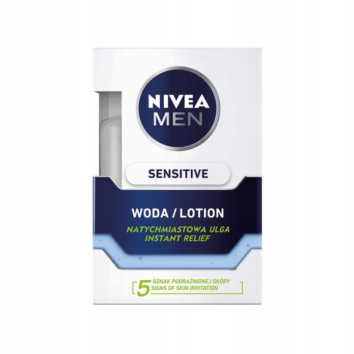 NIVEA MEN ŁAGODZĄCA WODA PO GOLENIU SENSITIVE 100 ml