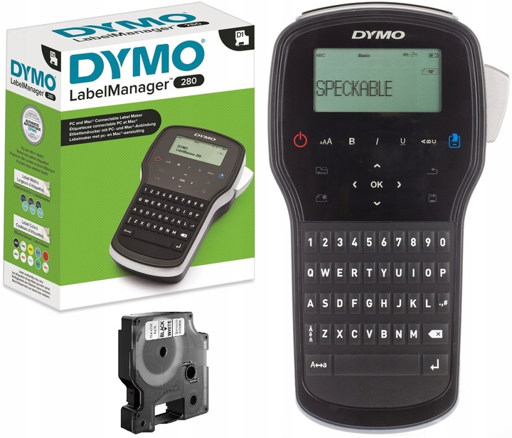 Drukarka etykiet DYMO LabelManager LM280 do domu biura sklepu + taśma