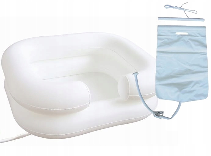 Basen do mycia głowy leżącego w łóżku miska do mycia włosów prysznic pompka